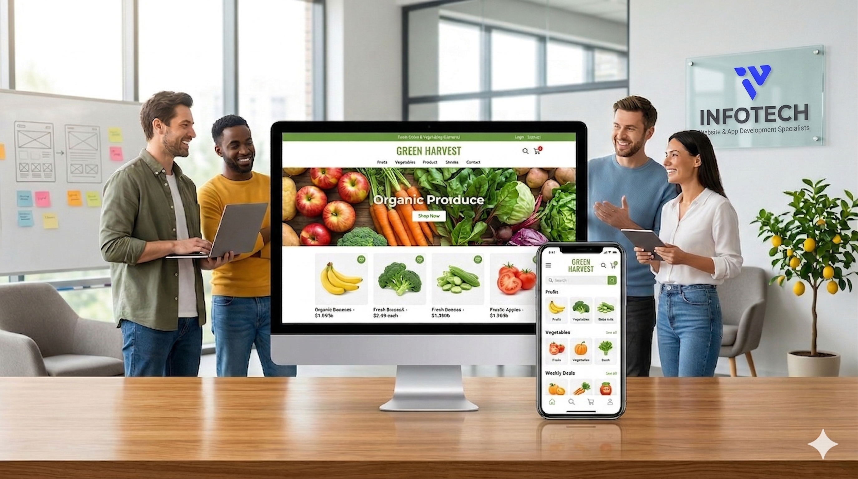Smart Mandi: Agriculture ERP & E-commerce Solution desktop view