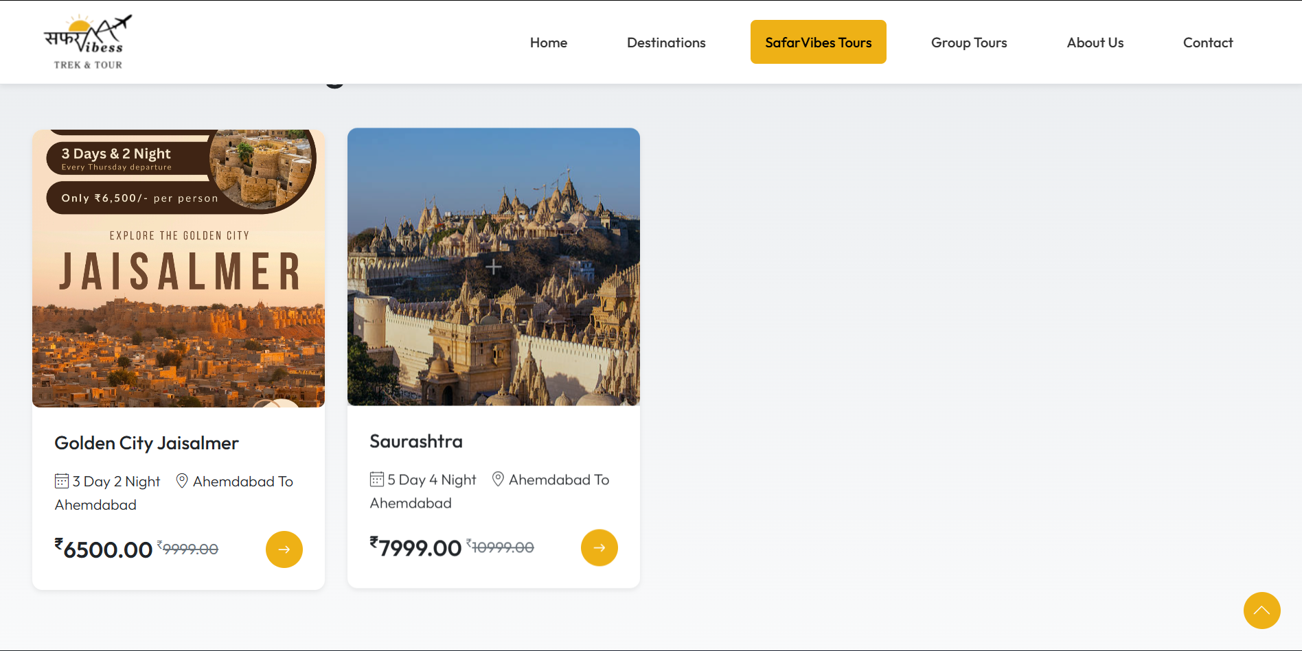 web development  safarvibes view