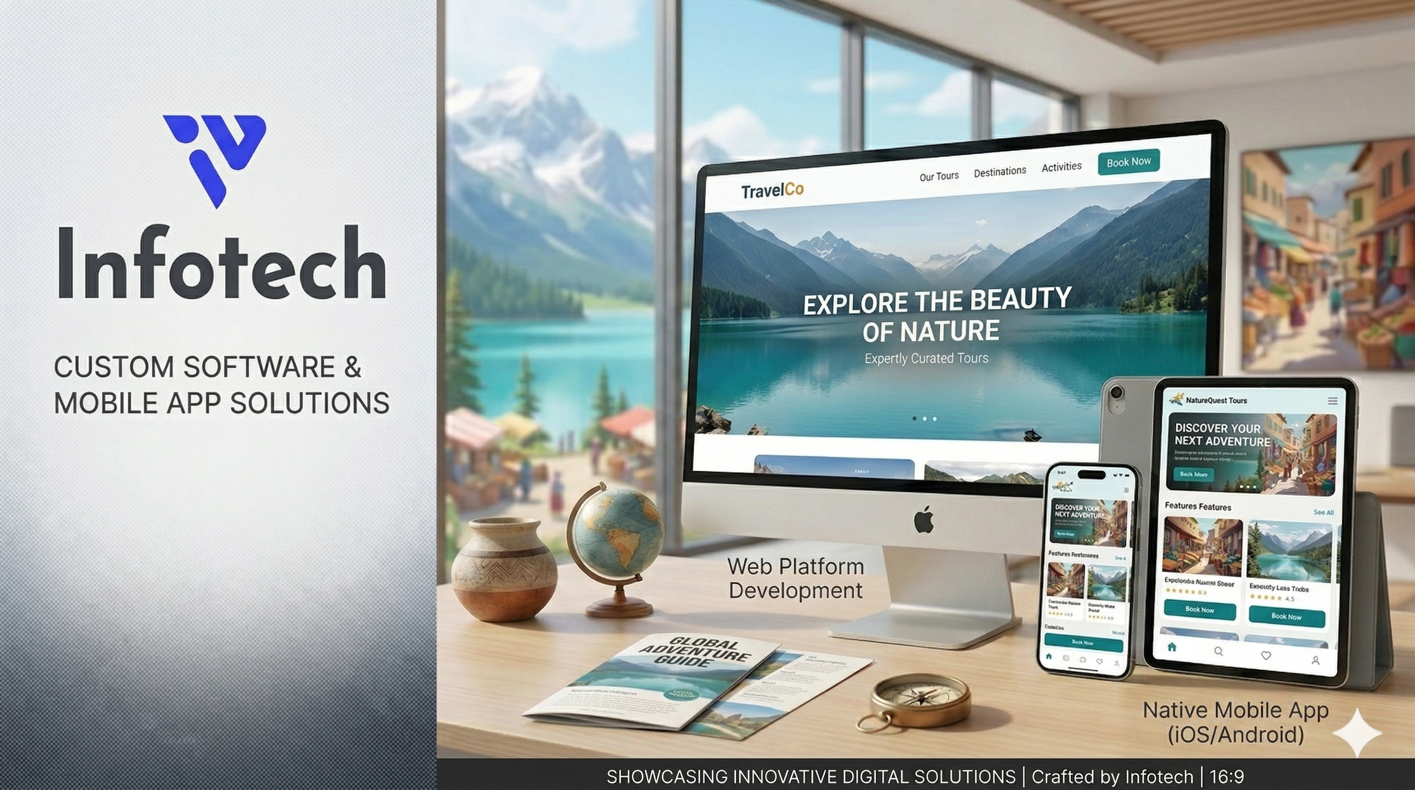 AI-Ready Travel Portal: SafarVibes Success Story desktop view