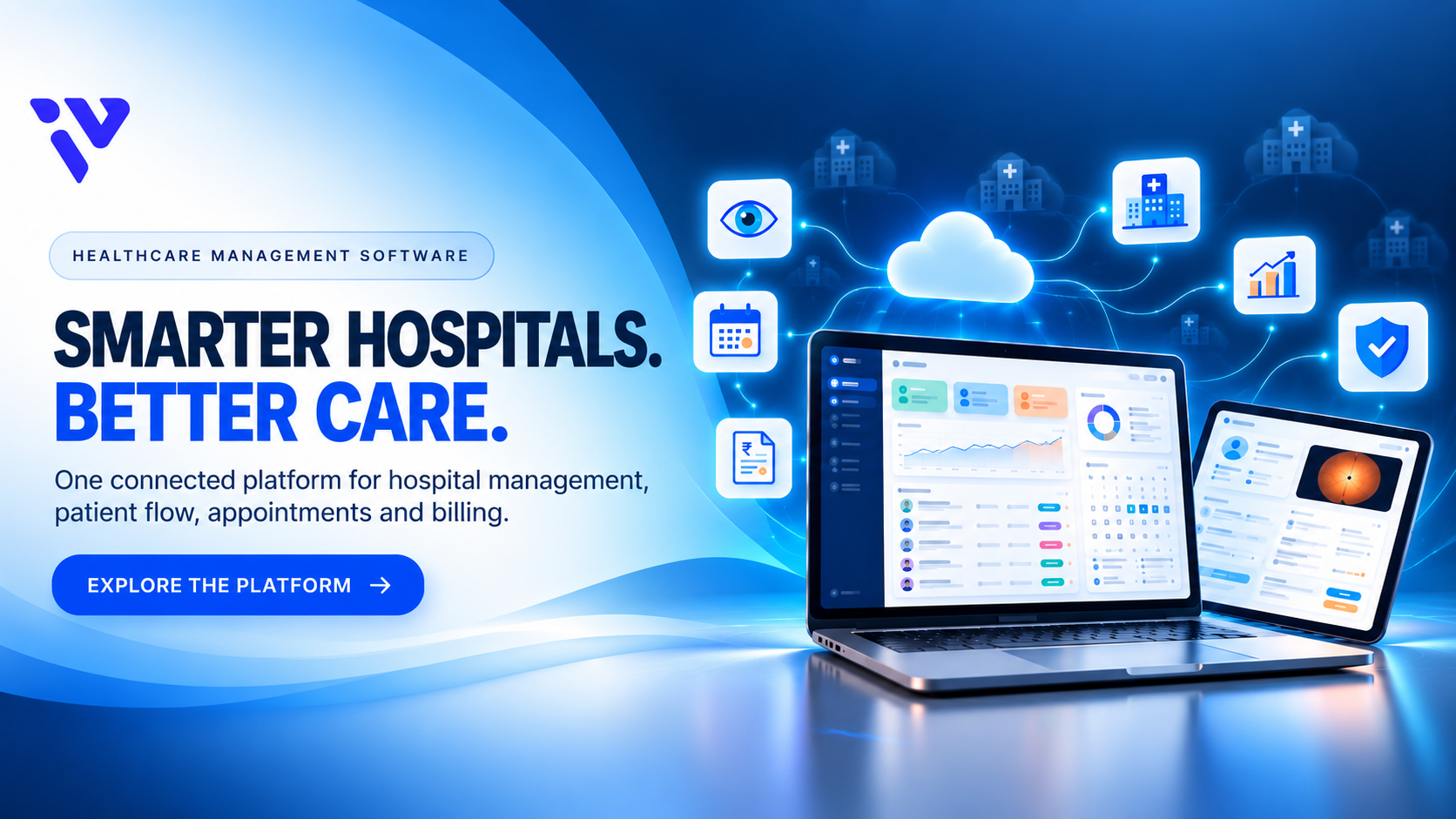 Hospital Management Software Case Study | IV Infotech desktop view