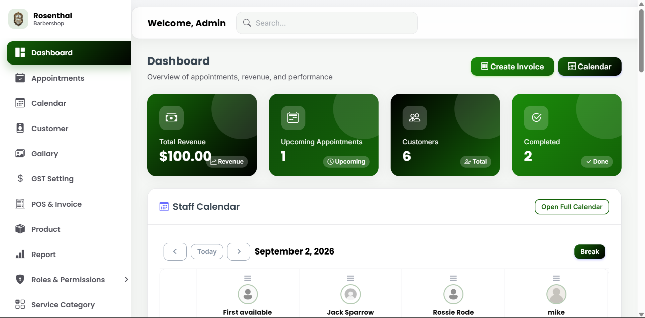 Dashboard
